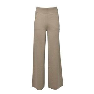 Max Mara Camel Virgin Wool Wide Zigote Trousers - NWT